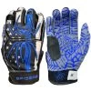 2022 Spiderz HYBRID Batting Gloves: Blue Line -Baseball Promotions Shop 2020BlueLine