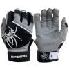 2022 Spiderz PRO Model Batting Gloves: Black/Grey -Baseball Promotions Shop 2022SpiderzPRO Black White