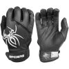 2023 Spiderz Pro Model Batting Gloves: Black/White -Baseball Promotions Shop 2023SpiderzProModelBattingGloves Black White Title