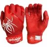 2023 Spiderz Pro Model Batting Gloves: Red/White -Baseball Promotions Shop 2023SpiderzProModelBattingGloves Red White Title