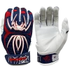 2022 Spiderz ENDITE Batting Gloves: Navy Blue/Red/White -Baseball Promotions Shop 22EnditeNavyBlueRedWhite