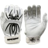 2022 Spiderz ENDITE Batting Gloves: White And Black -Baseball Promotions Shop 22EnditeWhiteBlack