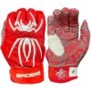 2023 Spiderz HYBRID Batting Gloves: Red/White -Baseball Promotions Shop 22RedWhite
