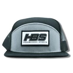 Headbanger Sports Lifestyle Pacific P787 6-Panel Arch Snapback Hat: Black / Heather Grey -Baseball Promotions Shop 22 9145188c 51e0 45d2 928e 8fa5a0fcdd01