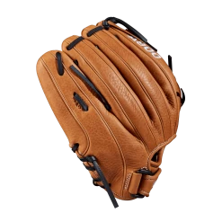 Wilson Aura A900 12" Fastpitch Softball Glove: WTA09RF2012 -Baseball Promotions Shop A09LF2012 3 Aura FP 12 BritishTan White Alt 02