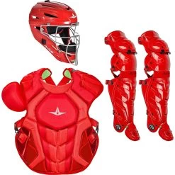 All-Star S7 AXIS (Adult) Solid Catcher's Kit NOCSAE APPROVED: CKCCPRO1XS -Baseball Promotions Shop All StarS7AXIS Adult Catcher sKitNOCSAEAPPROVED CKCCPRO1XScarlett
