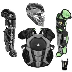 All-Star S7 Axis Elite (Ages 9-12) Catcher's Kit NOCSAE Approved: CKCC912S7X -Baseball Promotions Shop All StarS7AxisElite Ages12 16 Catcher sKitNOCSAEApproved CKCC1216S7XBlack 184011e2 eeee 4dc6 a953 f9d0e472ba18