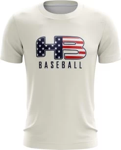 Headbanger Sports Exclusive " HB Sports Baseball" Short Sleeve Jersey -Baseball Promotions Shop Baseball Cream
