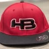 HB Sports Exclusive ES474 Fitted Baseball And Softball Hat: "Red Hat" -Baseball Promotions Shop Hats Red Hat