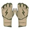 Bruce Bolt Premium Pro Military Series Long Cuff Batting Gloves: Beige -Baseball Promotions Shop IMG 0880