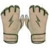Bruce Bolt Premium Pro Military Series Short Cuff Batting Gloves: Beige -Baseball Promotions Shop IMG 0885