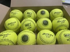 Dudley Thunder ZN HYCON ICON NSA 12" Slowpitch Softballs (DOZEN): 4E199Y -Baseball Promotions Shop IMG 5778