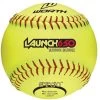 Worth 12" Launch 650 Ultimate Distance Slowpitch Softballs (Dozen): L650Y -Baseball Promotions Shop L650Y