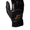 Miken Softball MK7X Adult Black And Gold Batting Gloves: MBGGLD-BLK -Baseball Promotions Shop MBGGLDblack1