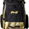 2022 Miken MK7X Baseball & Softball Backpack (Freak Gold Series): MKMK7X-BP-GLD -Baseball Promotions Shop MKMK7x BPGOLD