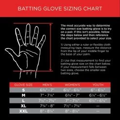 Marucci Sports PITTARDS Reserve Adult Batting Gloves (Multiple Colors): MBGPTRSV2 -Baseball Promotions Shop MarucciPitardGloveSizing