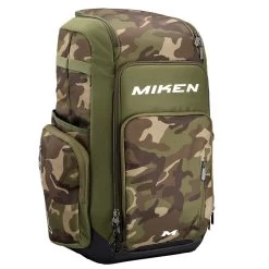 Miken Deluxe Slowpitch Backpack: MBA004 -Baseball Promotions Shop MikenDeluxeSlowpitchBackpack MBA004 CAMO