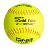Worth 12" One Nation Super Gold Dot Extreme Slowpitch Softballs (One Dozen): ON12CY -Baseball Promotions Shop ON12CY