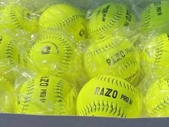DeMarini RAZZO 12" PRO M USSSA Slowpitch Softballs (Dozen): WTDRZPMC12UB -Baseball Promotions Shop PhotoMar11 121203PM
