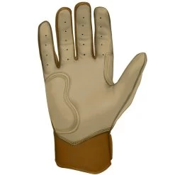 Bruce Bolt PREMIUM PRO Gold Series Batting Gloves: Short Cuff -Baseball Promotions Shop SC GLD PALM