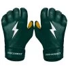 Bruce Bolt PREMIUM PRO Short Cuff Batting Gloves: GREEN -Baseball Promotions Shop SC GRNG HERO