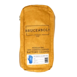 Bruce Bolt PREMIUM PRO Short Cuff Batting Gloves: Royal -Baseball Promotions Shop SC ROYG BAG