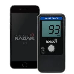 Pocket Radar Smart Coach Radar APP System: SR1100 -Baseball Promotions Shop SC phoneApp