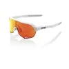 100% S2 Sunglasses Soft Tact Off White - HiPER Red Multilayer Mirror Lens -Baseball Promotions Shop SP21 S2 60006 00007 3Q