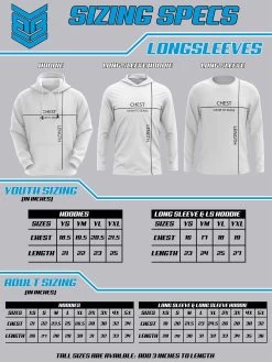 Headbanger Sports Exclusive Ultra Lightweight Long Sleeve Hoodies: Lifestyle Series -Baseball Promotions Shop SizingChart 2abd6add 0eb4 49c6 aecc 1f1d847f7977