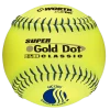 Worth 12" USSSA Super Gold Dot Classic M Softballs (Dozen): UC12SY -Baseball Promotions Shop UC12SY