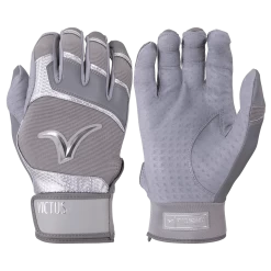 Victus Sports The Debut 2.0 Adult Batting Gloves (Multiple Colors): VBG2 -Baseball Promotions Shop VBG2 GY Grey Adult Victus Debut 2.0