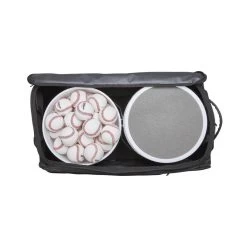 Wilson Coaches Ball Bucket Roller Bag: WB5710701 -Baseball Promotions Shop WB5710701 7 Wilson Ball Bucket Bag Black Detail.png.cq5dam.web .1200.1200