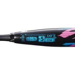 2022 DeMarini Zoa Glitch (-5) USSSA Baseball Bat: WBD2357010 -Baseball Promotions Shop WBD2357010 7 DM ZOA Glitch 2022 5 BL YE BU.png.cq5dam.web .1200.1200