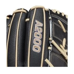 2021 Wilson A2000 B2SS 12" SuperSkin Pitcher's Baseball Glove: WBW10010012 -Baseball Promotions Shop WBW100100 5 A2000 P B2SS 12 BlackSS Blonde.png.cq5dam.web .1200.1200