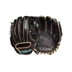 2022 Wilson A1000 DP15 11.5" Infield Baseball Glove: WTA10RB22DP15 -Baseball Promotions Shop WBW100132 8 A1000 DP15 IF 115 Blue Black Blonde.png.cq5dam.web .1200.1200