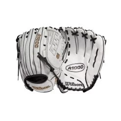 2022 Wilson A1000 V125 12.5" Outfield/Pitcher's Fastpitch Softball Glove: WTA10RF22V125 -Baseball Promotions Shop WBW100182 8 A1000 FP V125 OF 125 White Black.png.cq5dam.web .1200.1200