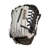 2022 Wilson A1000 T125 12.5" Outfield Fastpitch Softball Glove: WTA10RF22T125 -Baseball Promotions Shop WBW100184 0 A1000 FP OF T125 125 White Black MetallicGold.png.cq5dam.web .1200.1200