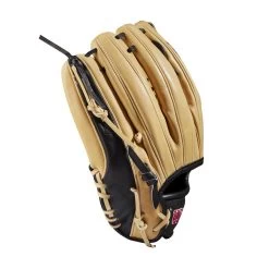 2022 Wilson A2000 D33 11.75" Pitcher's Baseball Glove: WTA20RB22D33 -Baseball Promotions Shop WBW100393 3 A2000 Leather D33 1175 Blonde Black.png.cq5dam.web .1200.1200