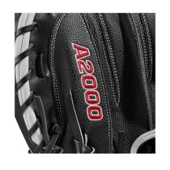2022 Wilson A2000 M1DSS 33.5" Catcher's Mitt: WTA20RB22M1DSS -Baseball Promotions Shop WBW100401 5 A2000 M1D C 335 Black White Red.png.cq5dam.web .1200.1200