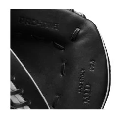 2022 Wilson A2000 M1DSS 33.5" Catcher's Mitt: WTA20RB22M1DSS -Baseball Promotions Shop WBW100401 6 A2000 M1D C 335 Black White Red.png.cq5dam.web .1200.1200