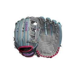 Wilson A2000 SCSP13SS 13" Slowpitch Softball Fielding Glove: WBW10040213 -Baseball Promotions Shop WBW100402 8 A2000 SP13 SC 13 GreyDimpled GreySS BlackSS.png.cq5dam.web .1200.1200