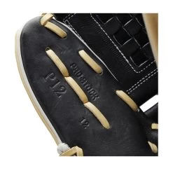 2022 Wilson A2000 P12 12" PItcher's Fastpitch Softball Glove: WTA20RF22P12 -Baseball Promotions Shop WBW100439 6 A2000 FP P P12 12 Blonde Black.png.cq5dam.web .1200.1200