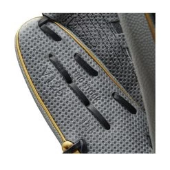 2022 Wilson A2000 SC V125SS 12.5" Outfield Fastpitch Softball Glove: WTA20RF22SCV125 -Baseball Promotions Shop WBW100442 6 A2000 FP SC V125 125 Grey Black Gold.png.cq5dam.web .1200.1200