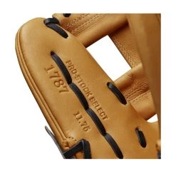 2023 Wilson A2K 1787 11.75" Infield Baseball Glove: WBW1008911175 -Baseball Promotions Shop WBW100891 6 2023 A2K IF 1787 1175 VintageTan Black.png.cq5dam.web .1200.1200