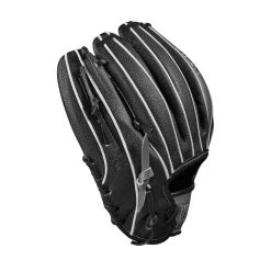 2023 Wilson A2K SC1787SS 11.75" Infield Baseball Glove: WBW1008921175 -Baseball Promotions Shop WBW100892 3 A2K IF 1787SC 1175 BlackSS GreyDimple Grey.png.cq5dam.web .1200.1200