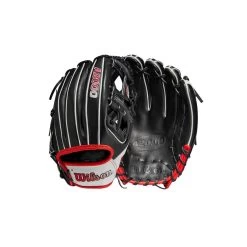 2023 Wilson A2000 1975 11.75" Infield Baseball Glove: WBW1009701175 -Baseball Promotions Shop WBW100970 8 A2000 IF 1975 1175 Black White Red.png.cq5dam.web .1200.1200