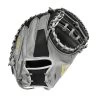 2023 Wilson A2000 M2 33.5" Baseball Catcher's Mitt: WBW100977335 -Baseball Promotions Shop WBW100977 0 A2000 C M2SS 335 Grey Black.png.cq5dam.web .1200.1200