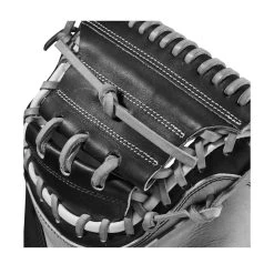 2023 Wilson A2000 M2 33.5" Baseball Catcher's Mitt: WBW100977335 -Baseball Promotions Shop WBW100977 4 A2000 C M2SS 335 Grey Black.png.cq5dam.web .1200.1200