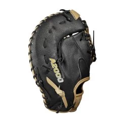 2023 Wilson A2000 1679 Super Skin 12.5" Baseball First Base Mitt: WBW100979125 -Baseball Promotions Shop WBW100979 3 A2000 1B 1679SS 125 Black BlackSS Blonde.png.cq5dam.web .1200.1200