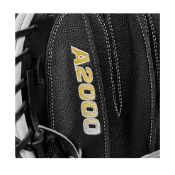 2023 Wilson A2000 M1DSS 33.5" Baseball Catcher's Mitt: WBW100995335 -Baseball Promotions Shop WBW100995 5 A2000 C M1DSC 335 BlackSS BlackDimple White WilsonGold